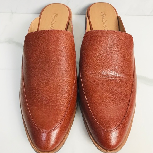 Madewell Shoes - Madewell Cognac Slides